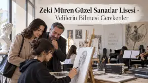 Zeki Müren Güzel Sanatlar Lisesi - Velilerin Bilmesi Gerekenler