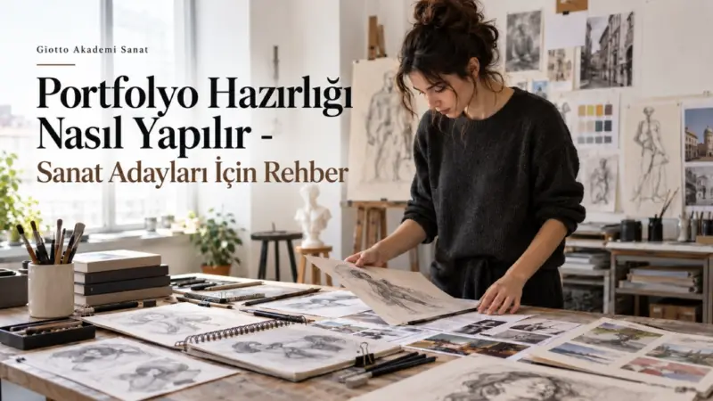 Portfolyo Hazırlığı Nasıl Yapılır - Sanat Adayları İçin Rehber